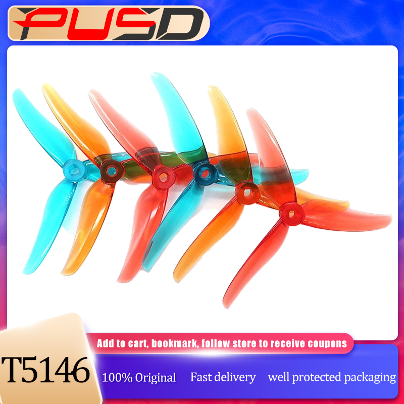 Drone Racing Frame - 2 paires d'hélices T-motor T5146 5146