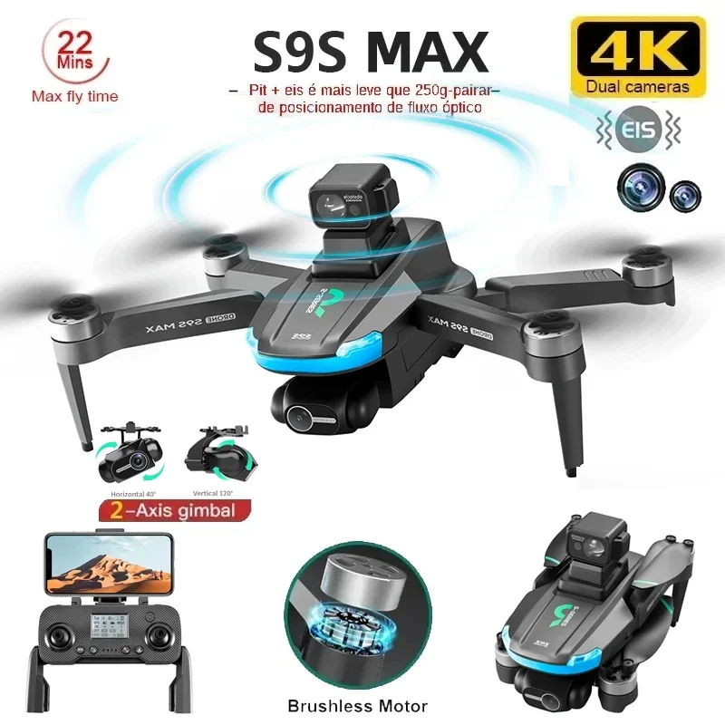 Nouveau S9S MAX MINI Drone 4K  - Drone Racing Camera avis et prix